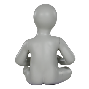 Mannequins Enfant en Fibre de Verre pour Vente en Gros, Modèles Très Jeunes, Assis, Unisexe - Product Image 6