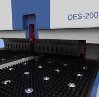 Centro de Doblado de Brazo Suspendido CNC DES-2000 Totalmente Automático - Mecanizado Multifuncional para Aluminio y Acero Inoxidable