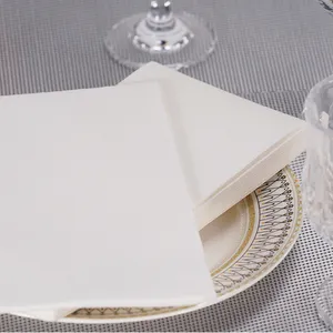 Wholesale Airlaid Napkins Linen Feel Guest Towels Disposable Cloth Like Party Paper Napkins