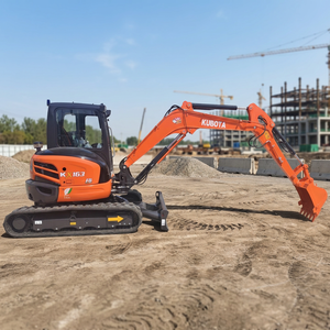 Mini-excavatrice Kubota Kx163 d'occasion fabriquée au Japon, faible nombre d'heures de travail, prix bas, en stock, en promotion. - Product Image 1