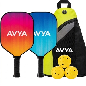 Juego de Palas de Pickleball AVYA Aprobado por la USAPA, Fibra de Carbono Toray T700 de 16 mm, <span class=keywords><strong>Serie</strong></span> UX Soulmate para Parejas, Hombres y Mujeres Profesionales - Product Image 1
