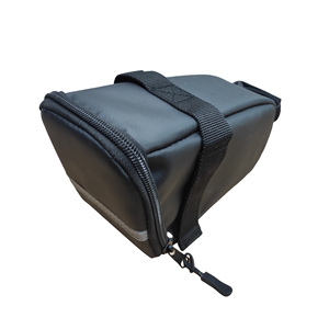 Sac de vélo de voyage portable avec logo personnalisé sac de selle de vélo en PVC TPU sacs à outils de cyclisme étanches avec sangles réfléchissantes - Product Image 3