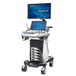 Mesin USG Doppler Warna Kardiovaskular Sonoscape P50 Elite 3D 4D untuk Kebidanan/Kandungan - Product Image 6