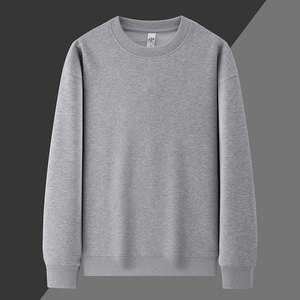 Sudaderas con capucha en blanco negro para <span class=keywords><strong>hombre</strong></span>, Sudaderas con cuello redondo, sudaderas personalizadas de gran tamaño estándar - Product Image 5