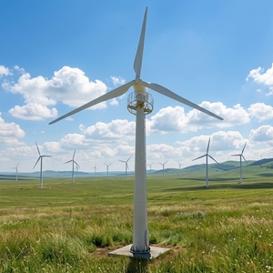 Sistema Eólico de Eje Horizontal de 100kW con 3 Aspas y Diámetro de Rotor de 19m para Generación de Energía Doméstica Horizontal-100KW Alta Eficiencia - Product Image 3
