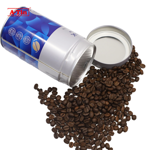 Boîte à café cylindrique haut de gamme avec couvercle, qualité alimentaire, anti-humidité, préservation des saveurs, pot à thé torréfié pour expresso - Product Image 1