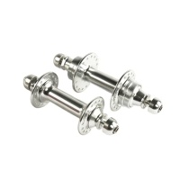 Moyeu de vélo en aluminium et acier inoxydable OEM, 2024 trous, noir, usiné CNC C-Y