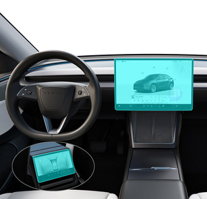 <span class=keywords><strong>2025</strong></span> Tesla mô hình y Tempered Glass bảo vệ màn hình độ cứng 9H AAA lớp cho trung tâm điều khiển xe màn hình - Product Image 1