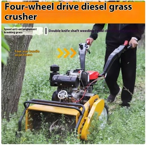 Nouvelle machine de désherbage à 12 couteaux à quatre roues motrices tondre le gazon revenant au champ agricole - Product Image 3