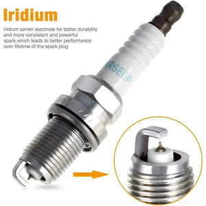 หัวเทียนคุณภาพสูงสำหรับโตโยต้าสำหรับ Camry wildander 18 + <span class=keywords><strong>Prius</strong></span> Rush Vios Corona 90919-01289 FC16HR-Q8 3524 267700-8780 OEM - Product Image 5