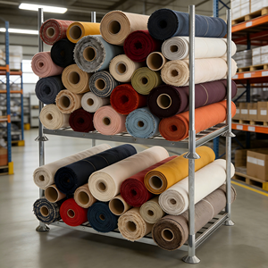 Estantería de Acero Resistente Q235, Apilable, Antioxidante, Personalizable, Portátil, para Almacenamiento de Rollos de Tela, Móvil - Product Image 2