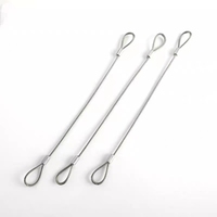 Kits de suspension pour éclairage 1,2 mm-1,5 mm, câbles en acier, accessoires métalliques de base pour lampes