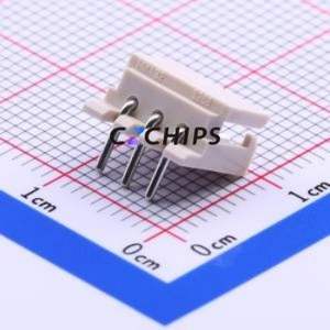 22057035 Wire-to-Board Pin Header Bent Lead Through Hole,P=2.5mm Connector 1x3P 2.5mm Right Angle Insert Mini-SPOX (5264) - Product Image 2