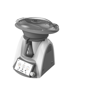 Robot de cuisine multifonctionnel électrique sans BPA en acier inoxydable, mixeur intelligent avec hachoir à viande, contrôle par application Wi-Fi - Product Image 1