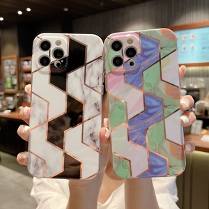 Für <span class=keywords><strong>i</strong></span> phone 14 13 12 11 xr xs max xs pro max fall voller schutz weicher tpu fall marmor rückseite acessrios para celularrs - Product Image 4