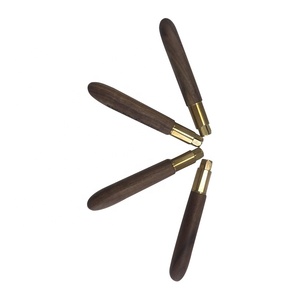Custom Cnc Draaibank Walnoot Onderdelen, Cnc Gefreesd Walnoot Handvat Cnc Houten Onderdelen - Product Image 4
