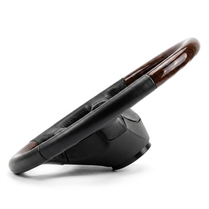Volant fini effet bois brillant pour camions de transport lourd et camions de marchandises professionnels - Product Image 5