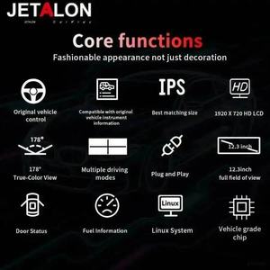 Panel de Instrumentos de 12.3 Pulgadas para BMW Serie 5, 6, 7, X3, X4, X5, X6, para BMW GT F 2010-2017, Velocímetro Digital LCD Actualizado - Product Image 2