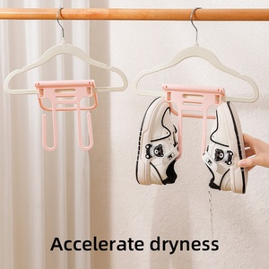 Space Saving Shoe Drying Rack Ties Hanging <b>Hook</b> Laundry Room Hanging Rack Hanging Shoe Hanger Children's Shoe Drying Rack - Product Image 4