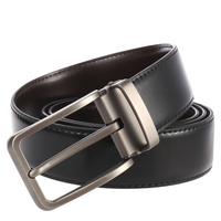 Ceinture classique vintage à boucle à ardillon pour hommes LY35-4024-1
