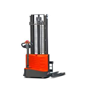 Chariot élévateur de machine de <span class=keywords><strong>logistique</strong></span> CDD16 avec le levage évalué 1.6 tonnes de capacité empileur électrique à jambe étroite à portique robuste - Product Image 1