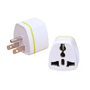 10a 2000W Puur Koper 3 Pin Japan-Us Socket Converter Thailand Reisstekker Amerikaanse Standaard Adapter Plug