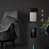 Diffuseur de parfum professionnel de luxe AeroScent en métal avec batterie rechargeable 800ML Garantie 1 an Usage commercial