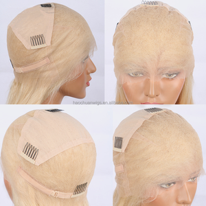 Perruques Lace Frontal HD personnalisées en cheveux Remy vierges russes, lisses et soyeuses, sans perte de cheveux, couleur plus foncée uniquement - Product Image 4