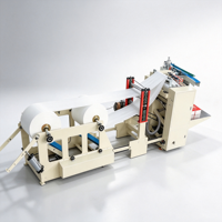 Máquina Automática para Hacer Rollos de Papel Higiénico, Línea de Producción de Papel Facial