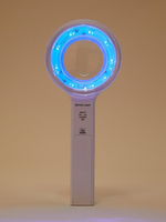 Lampe de Woods portable, analyseur de peau UV, loupe vétérinaire, inspection des couches pigmentaires bactériennes et fongiques, clinique dermatologique