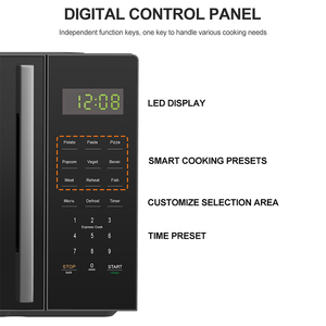 Fácil de operar 25L Cocina casera Smart Digital 220V 110V <span class=keywords><strong>Horno</strong></span> <span class=keywords><strong>microondas</strong></span> con parrilla - Product Image 5