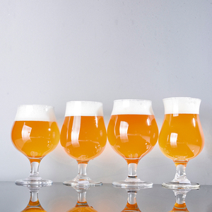 Il Campione libero del Commercio All'ingrosso Su Ordinazione Stampato Belgio Birra Vetreria per la Vendita Stelo <span class=keywords><strong>Tulipano</strong></span> Belga di Vetro di Birra - Product Image 2