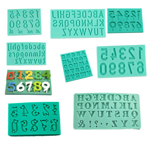 English Alphabet Chocolate Fondant Molds Number Letter Cake Decorations Silicone Mold For Valentine'S Day Cake Decorating - Product Image 2