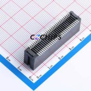 HEV58LP03BK Gold Finger <b>Connector</b> SMD,P=1.27mm <b>Connector</b> ( <b>Connector</b> Type: EDGE SLOT )( Pitch: 1.27mm )( Total PIN Count: 58P ) - Product Image 2