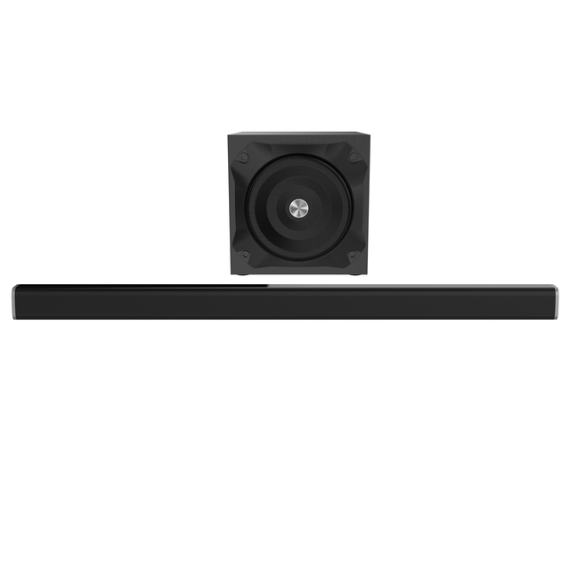 Creative 6.5inch TV Soundbar Mega Bass Surround Sound Bar Audio Speaker Ultra Slim Boombox BT Connection Subwoofer