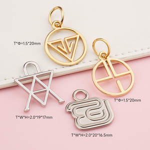 Thiết kế 1 inch <span class=keywords><strong>Round</strong></span> <span class=keywords><strong>Shape</strong></span> Antique Brass Treo Kim Loại Dog <span class=keywords><strong>Tag</strong></span> - Product Image 5