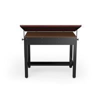 Table de dessin technique moderne, table élévatrice, table d'artiste avec structure métallique