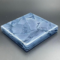 Dalles de pierres artificielles spéciales Feuilles de verre décoratives Verre de jade teinté microcristallin pour panneaux muraux