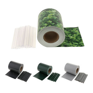 19cm Width PVC <b>Privacy</b> Fence Strips 35m Roll 650g Reinforced Garden Protection - Product Image 2
