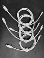 Câble de charge rapide PD 20W tressé en nylon blanc de 1 m, Type-C vers Type-C, conducteur en cuivre pur pour iOS et batterie externe – Meilleure vente