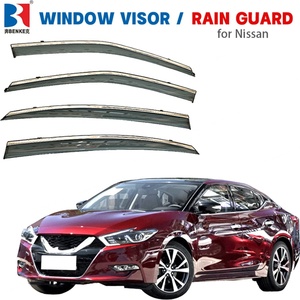 Déflecteurs de vent et pare-pluie pour vitres de voiture Nissan Teana Altima – Ensemble de pare-soleil premium pour protection et confort - Product Image 1