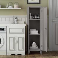 Armoire métallique simple porte en acier pour la maison, vestiaire scolaire ou de gym avec clé