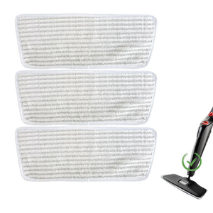 Accessoires pour <span class=keywords><strong>nettoyeur</strong></span> <span class=keywords><strong>vapeur</strong></span> en microfibre, pièces compatibles avec <span class=keywords><strong>Vileda</strong></span> Steam XXL, tampons de nettoyage en profondeur réutilisables et lavables - Product Image 1