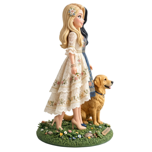 Estatua de Dibujos Animados Personalizada, Figura de Princesa Bonita para Decoración, Regalo, Escultura de Personaje de Dibujos Animados, Pequeña Decoración de Mesa, Recuerdos - Product Image 3