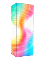 Affichage LED en colonne carrée P5 pour extérieur, écran d'affichage numérique personnalisé à quatre côtés pour les grands espaces commerciaux, les places publiques et les événements