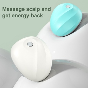 Portable Electric Scalp Vibrating <b>Head</b> <b>Massager</b> With 4 Massage <b>Heads</b> Waterproof Mini <b>Head</b> Octopus Hair <b>Massager</b> Device - Product Image 4