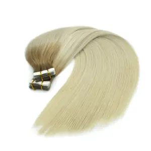شريط طبيعي وناعم في شريط عالي الجودة في الشعر بألوان مختلفة بسعر المصنع