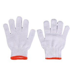 Guantes de Trabajo de Nailon Blanco al por Mayor, No Desechables, 23cm, 400g, para Reparación de Maquinaria y Automóviles, Impresión de Logotipo Disponible - Product Image 5