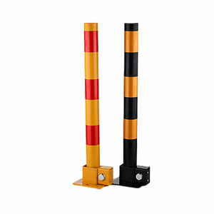 بيع بالجملة عمود صلب ، حاجز قابل للإزالة أصفر وأسود قابل للقفل - Product Image 4