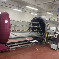 Machine à vapeur pour fil de lin